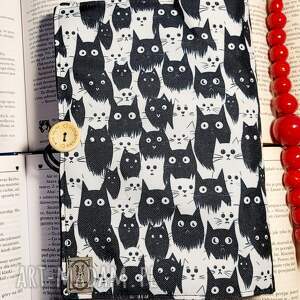 Etui na książkę: koty 2, okładka, otulacz