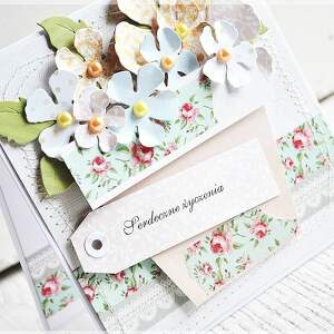 handmade scrapbooking kartki kartka urodzinowa / na każdą okazję