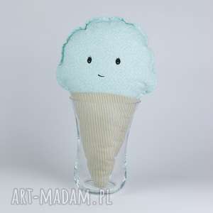 maskotki słodka lodzia poduszka w kształcie loda przytulanka lody, pluszak