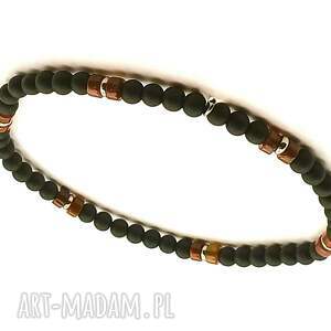 I-G-Creative - Męska bransoletka handmade, jedyna taka, modny dodatek, dla mężczyzn