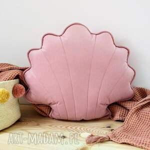 handmade pokoik dziecka muszelka poduszka dekoracyjna do pokoju dziecięcego