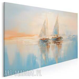 Obraz na płótnie - MARYNISTYCZNY STATEK ŁÓDŹ OKRĘT ŻAGLÓWKA - 70x50