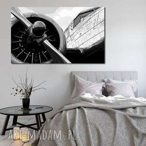 Obraz XXL Samolot 1 120x70 cm na płótnie Canvas - gotowy do powieszenia