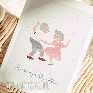 kartka na dzień babci i dziadka - cardie dla dziadków kochanym dziadkom