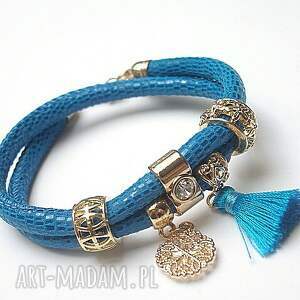 handmade strap - cobalt double /11.10.15/