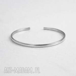 gładka - srebrna bransoletka różne rozmiary 2512 06 iii prosta bransoleta