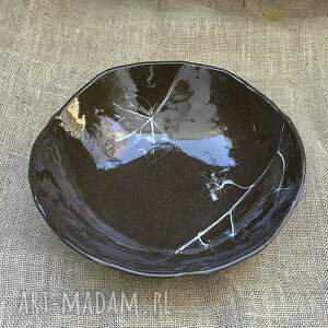 misa błysk, patera na owoce ceramiczna orzechy ozdobna