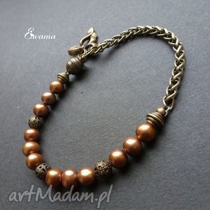 handmade pearl & brass IV