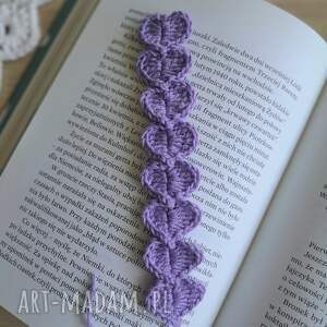 Zakładka do książki serduszka handmade