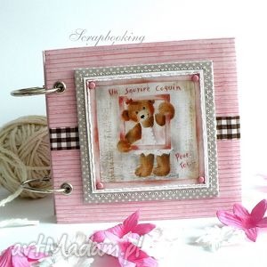 handmade scrapbooking albumy bajecznik - album na płyty cd