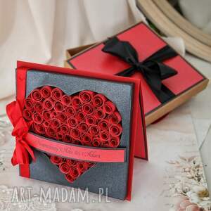 elegancka kartka ślubna personalizowana prezent ślubny