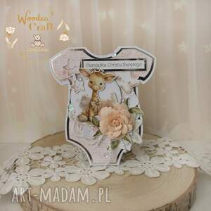 Prezent Kartka body na chrzest, roczek, narodziny CuteBabyGirl