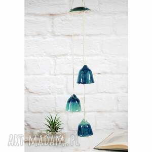 Ceramiczny łapacz snów - ozdoba do sypialni lub salonu