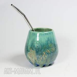 ceramika ceramiczne naczynie do yerba mate / matero ceramiczne handmade - ok 300