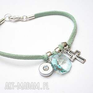 ręcznie robione ribbon - mint