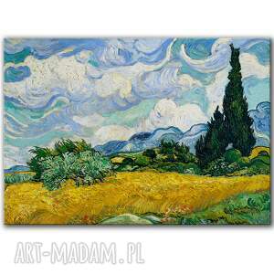 obraz na płótnie - 100x70 cm van gogh 1 0654, pejzaż