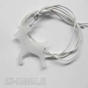 handmade wisiorki renifer wisiorek