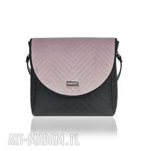 torebka puro classicc2658 dirty pink chevron co dzień