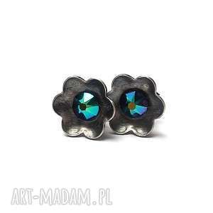 kwiatuszki /skarabeusz/ - kolczyki - Katia i krokodyl