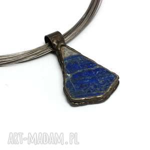 naszyjniki lapis lazuli, naturlnie