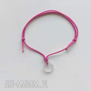 OKRĄG bransoletka, sznurek, tworzywo sztuczne, regulowana