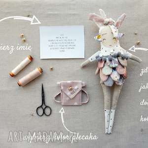 lalka personalizowana - handmade z tkaniny zamówienie
