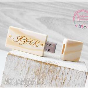 handmade scrapbooking albumy pendrive - sosna 1-8 gb - z imieniem