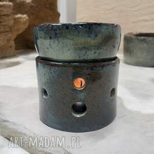 kominek na wosk, ceramika artystyczna aromaterapii oryginalny