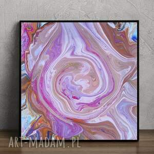 witaj na świecie, obraz abstrakcja, akrylowy prezent, acrylic