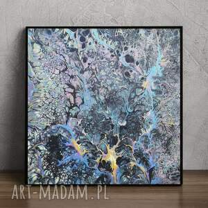 harmonia cieni, obraz, abstrakcja, obraz akrylowy prezent do domu, dekoracja