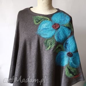 handmade tuniki poncho tunika i kwiat magicznego ogrodnika