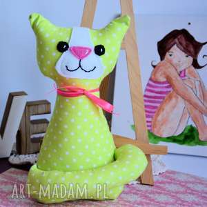 kotek torebkowy - asia 25 cm, maskotka, przytulanka zabawka, bezpieczna