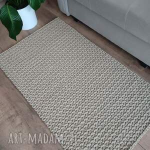 dywan ze sznurka prostokątny szydełkowy 80cmx120cm kuchni