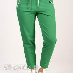 handmade spodnie dresowe tatiana zielone