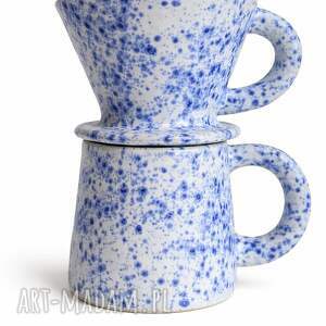 i ceramiczny, kubek, kawa, dripper