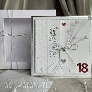 kartka w pudelku 18 urodziny dowolne #2, życzenia, personalizacja
