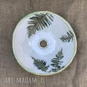 Ceramiczna umywalka Paprocie II, nablatowa