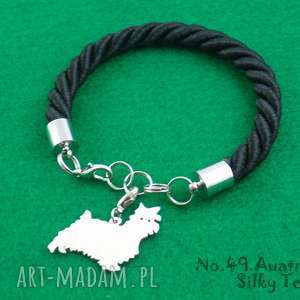 handmade bransoletka australijski silky terrier pies nr. 49