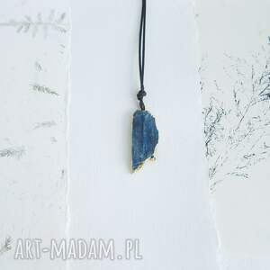 Prezent Kianit niebieski surowy wisior No 4, kyanit