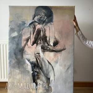 Louka - razem, obraz kobieta, obraz zmysłowy, duży do salonu, duży