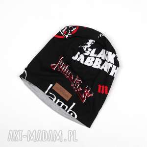 czapka beanie unisex black sabbath, prezent, metallica