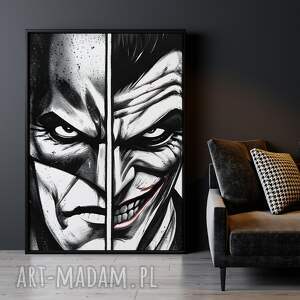plakaty plakat batman joker superbohaterowie - format 61x91 cm
