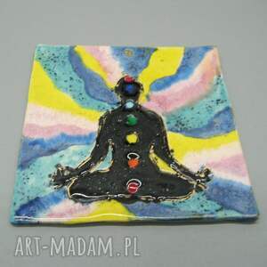 handmade ceramika medytacja II - energia życia - podstawka lub dekoracja