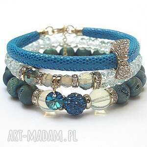 handmade capri blue /28.06.15/ set