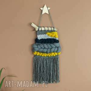 handmade dekoracje makatka makrama dekoracja ścienna w stylu boho