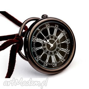 handmade zegarki podróżnik w czasie i (black)