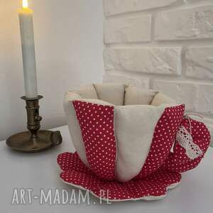 filiżanka, koszyk przechowywanie kubek