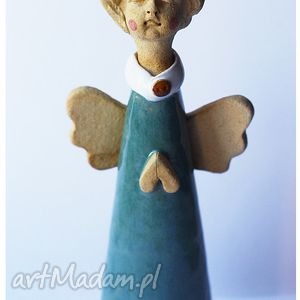 herubinek ii, anioł, figurka, ceramika