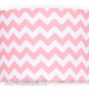 abażur zygzak coral 40x40x25cm chevron