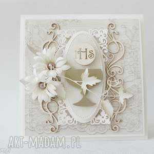 handmade scrapbooking kartki zaproszenia w pudełkach i podziękowania